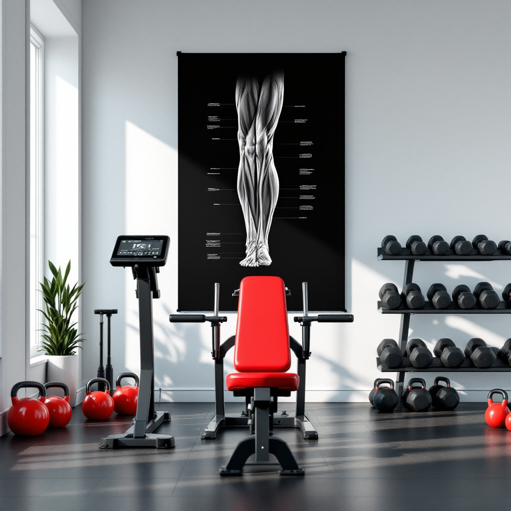 Übersicht welche Muskeln gehören zur Beinmuskulatur im modernen Fitnessstudio